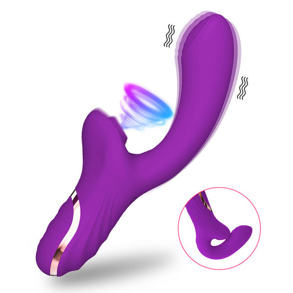 Aura Sync | Dual-Sensation Suction Vibrator
